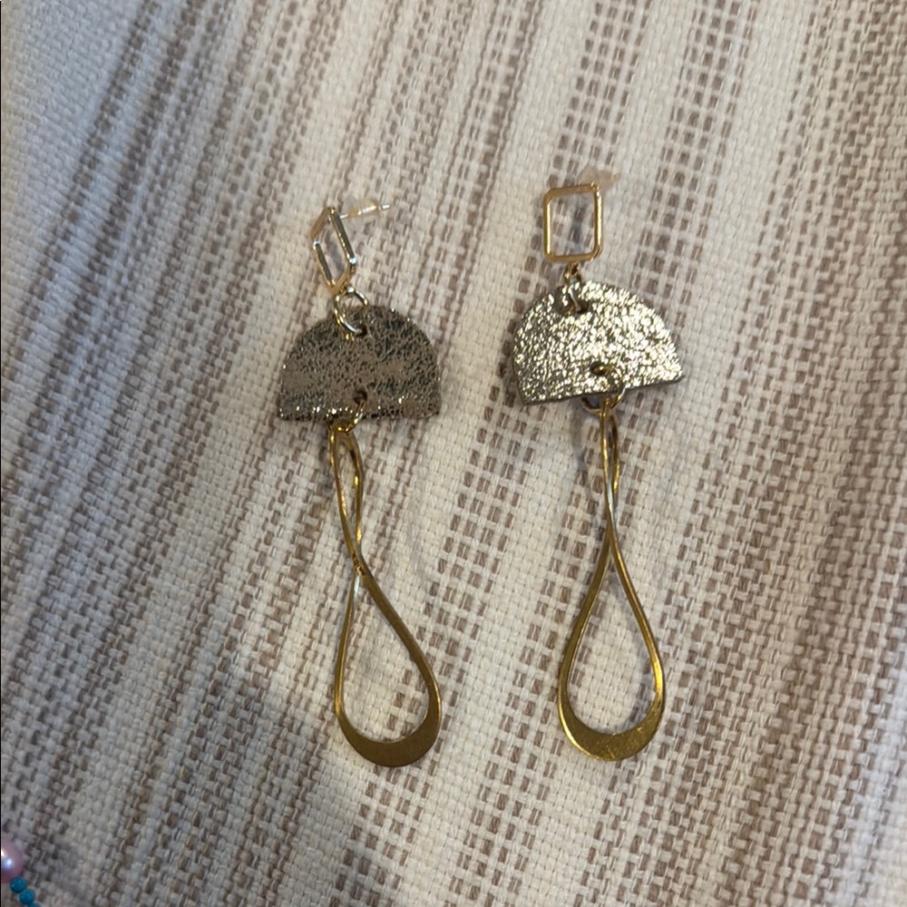 Gold Dangle Earrings